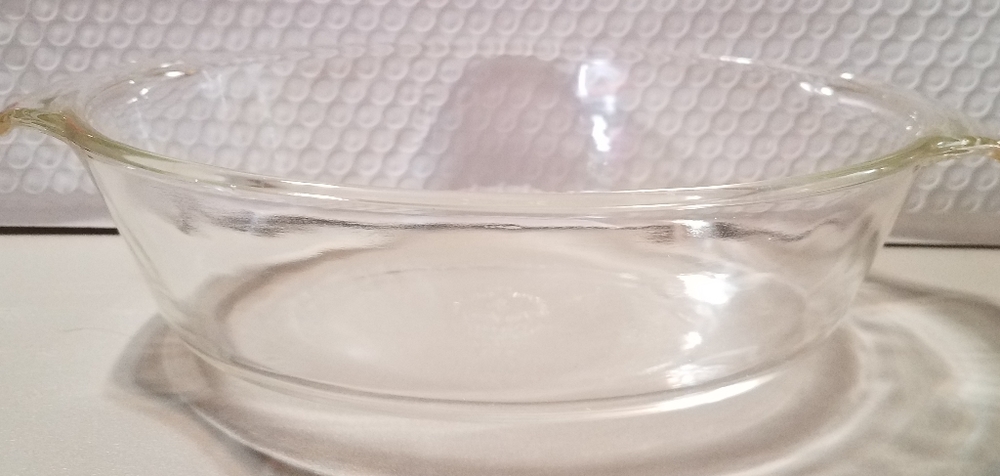 1 1/2 qt clear glass Anchor Hocking Fire King